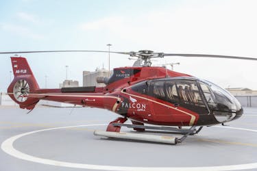 Melhor passeio de helicóptero de 30 minutos em Abu Dhabi